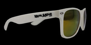 'Krunk Grillz' White/Gold Sunglasses