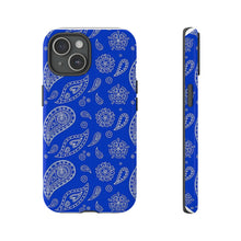 Load image into Gallery viewer, Blue Paisley Tough Cases
