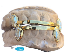 Load image into Gallery viewer, Diamond Dust Strip Fangs 6 Tooth
