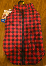 Load image into Gallery viewer, Pet Apparel Red &amp; Black Lumberjack

