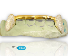 Load image into Gallery viewer, Diamond Dust Strip Fangs 6 Tooth
