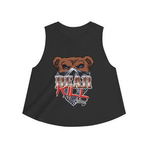 'Bear Kill' Women's Crop top