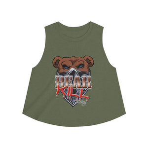 'Bear Kill' Women's Crop top