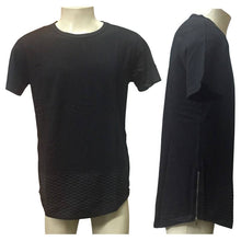 Load image into Gallery viewer, 'M-X change Black Tee W/Zippers
