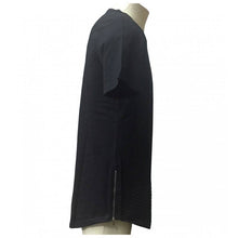 Load image into Gallery viewer, 'M-X change Black Tee W/Zippers
